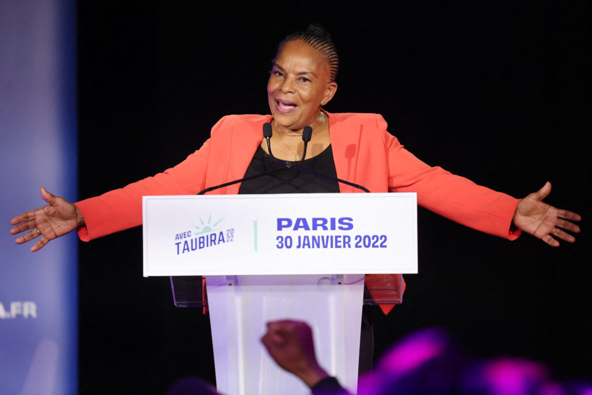 Présidentielle Christiane Taubira, candidate d'une gauche française