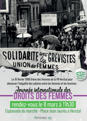 L-Post | Ce 8 mars, la CSC Liège-Verviers-Ostbelgien invite les femmes ...