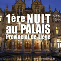 La première nuit « portes ouvertes » du Palais provincial de Liège, c’est ce samedi 18 mai