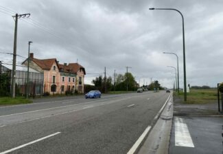 Piste cyclable à Nandrin : un nouveau chantier démarre sur la route du Condroz