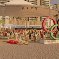 Jusqu’au 11 août, rendez-vous au Festival Olympique sur la plage de Middelkerke