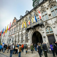 De nouveaux beaux jours pour les salons historiques restaurés de l’Hôtel de Ville de Mons