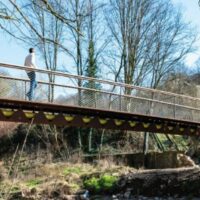 A Verviers, la Passerelle Fil de Fer remporte le Prix de la Créativité au Concours BENELUX Steel Bridge Contest