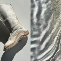 A Milan, la VUB et La Monnaie lève le voile sur une innovation mondiale, la première chaussure en mycélium